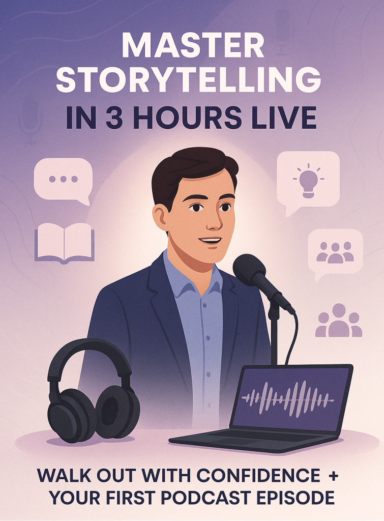 Learn The Art Of Storytelling Start Your Podcast In A Week